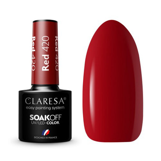 CLARESA RED 420 hybrid varnish -5g