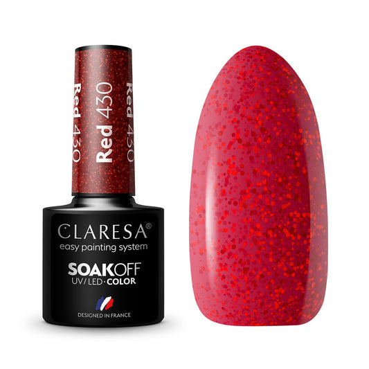 CLARESA RED 430 hybrid varnish -5g