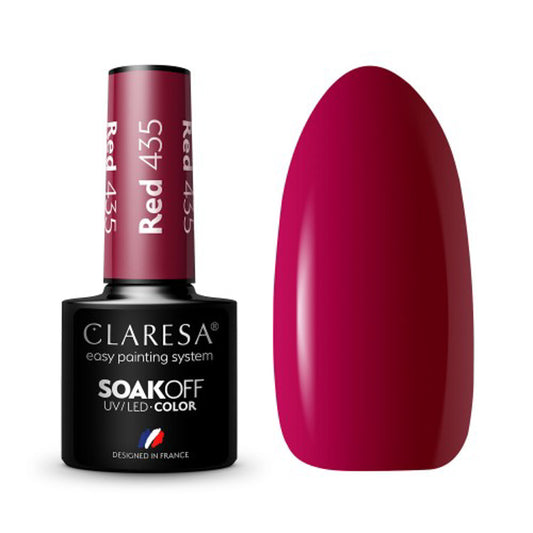 CLARESA RED 435 hybrid varnish -5g