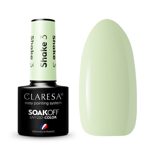 CLARESA SHAKE 3 hybrid varnish -5g