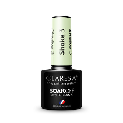 CLARESA SHAKE 3 hybrid varnish -5g