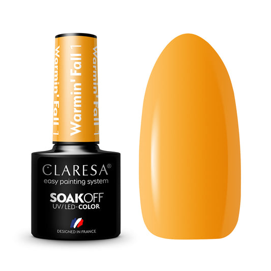 CLARESA Hybrid varnish WARMIN""FALL 1 -5g