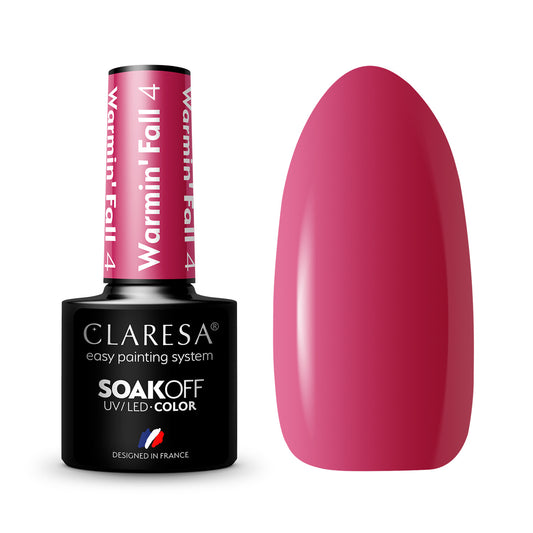 CLARESA Hybrid varnish WARMIN""FALL 4 -5g