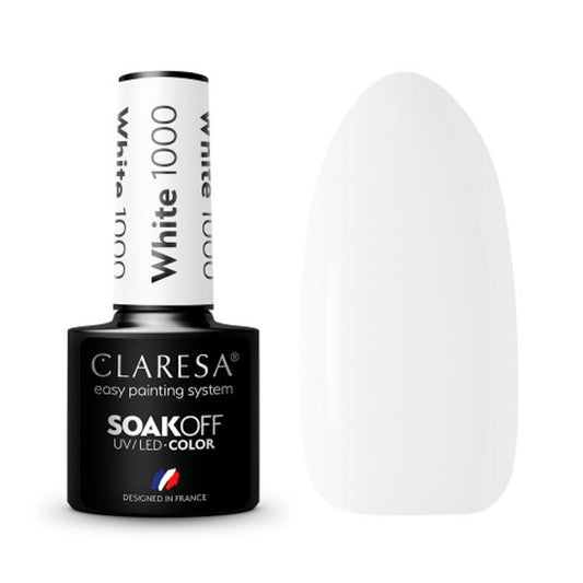 CLARESA Hybrid varnish WHITE 1000 -5g