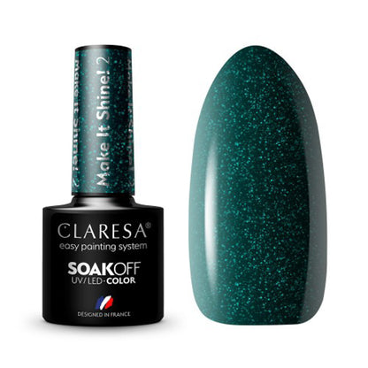 CLARESA Make It Shine hybrid nail polish! 2-5g