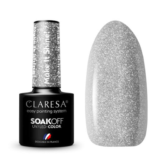 CLARESA Make It Shine hybrid nail polish! 7 -5g