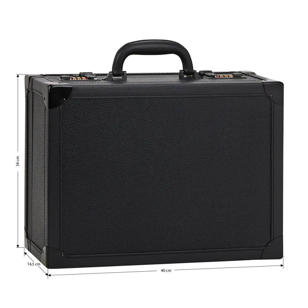BLACK BARBER HAIRDRESSING SUITCASE