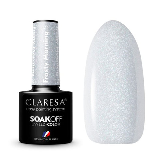 CLARESA Frosty Morning 5 hybrid varnish -5g