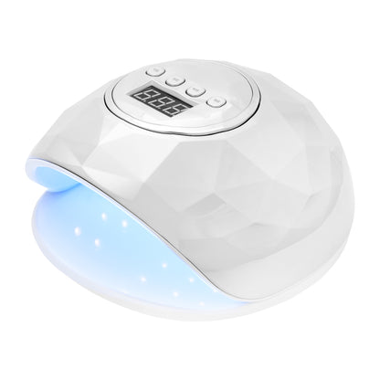 UV LED lampa Shiny 86W bílá/stříbrná perleťová