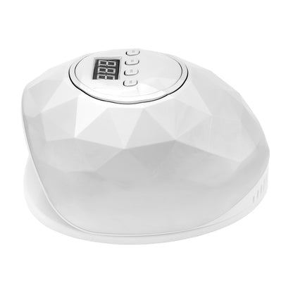 UV LED lampa Shiny 86W bílá/stříbrná perleťová