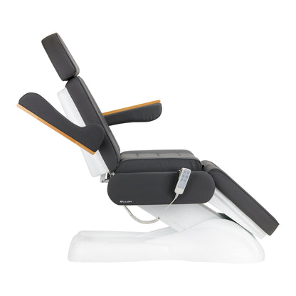 SILLON Lux 273b elektrické kosmetické křeslo, 3 motory, šedá