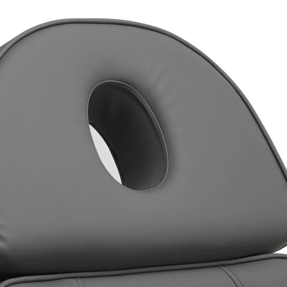 SILLON Lux 273b elektrische Kosmetikliege, 3 Motoren grau, grauer Unterbau