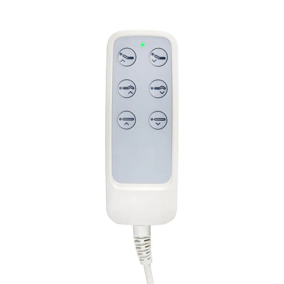 SILLON Lux 273b elektrische Kosmetikliege, 3 Motoren grau, grauer Unterbau