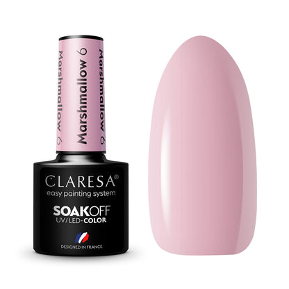 CLARESA hybrid varnish MARSHMALLOW 6 5g