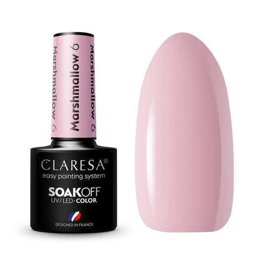 CLARESA hybrid varnish MARSHMALLOW 6 5g