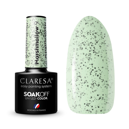 CLARESA hybrid varnish MARSHMALLOW 9 5g