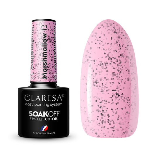 CLARESA hybrid varnish MARSHMALLOW 12 5g