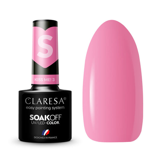 CLARESA hybrid varnish Kiss Me! 3-5g