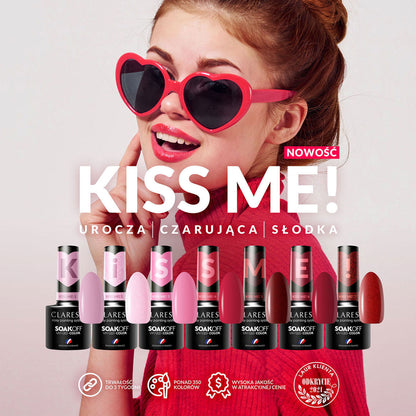 CLARESA hybrid varnish Kiss Me! 3-5g