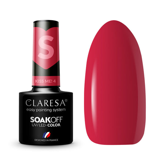 CLARESA hybrid varnish Kiss Me! 4-5g