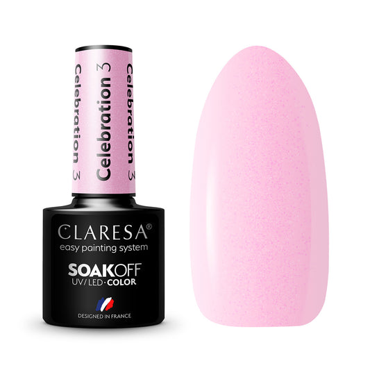 CLARESA CELEBRATION 3 hybrid varnish -5g