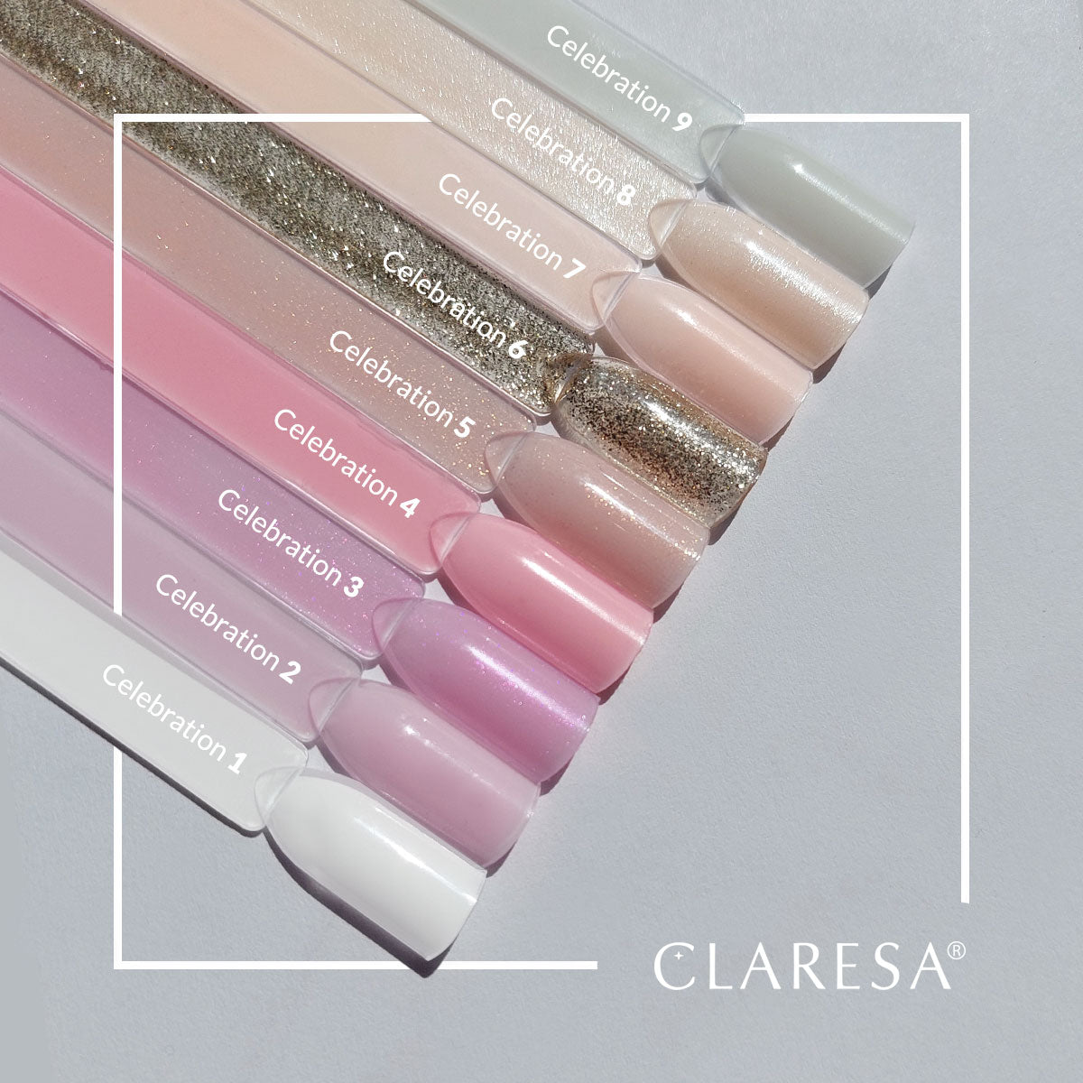 CLARESA Hybrid varnish CELEBRATION 4 -5g