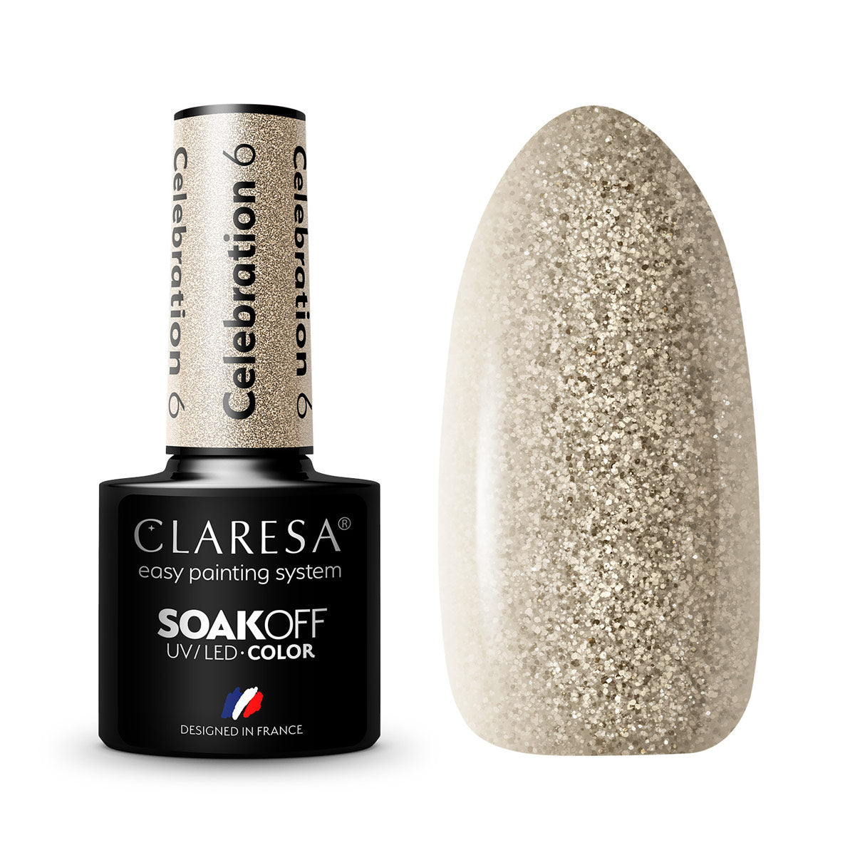 CLARESA CELEBRATION 6 hybrid varnish -5g