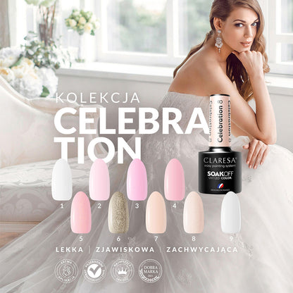 CLARESA CELEBRATION 7 hybrid varnish -5g