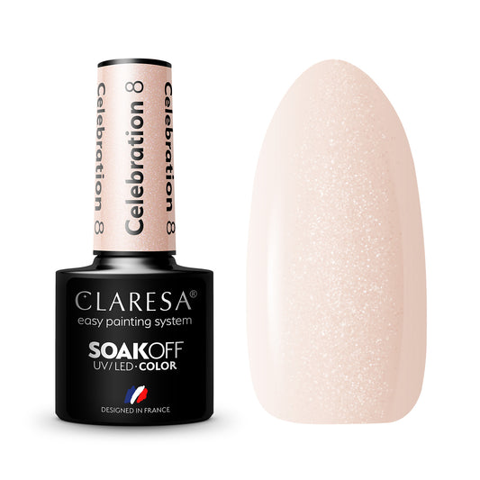 CLARESA CELEBRATION 8 hybrid varnish -5g