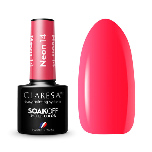 CLARESA NEON 14 hybrid varnish -5g