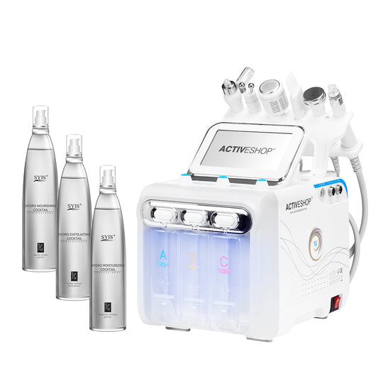 Zařízení na čištění vodíku nové generace Hydrogen H2+ 6v1 + sada hydro kapalin Syis