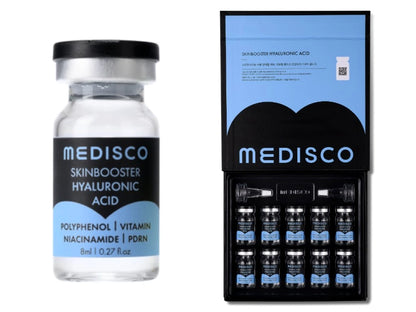 Medisco HYALURONIC ACID Skin Booster für Microneedling – 10×8 ml Set