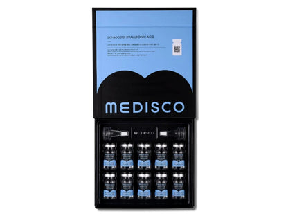 Medisco HYALURONIC ACID Skin Booster für Microneedling – 10×8 ml Set
