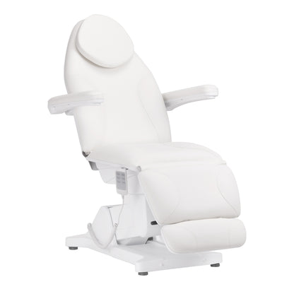 Elektrické kosmetické křeslo Sillon Basic 3 motory. bílý