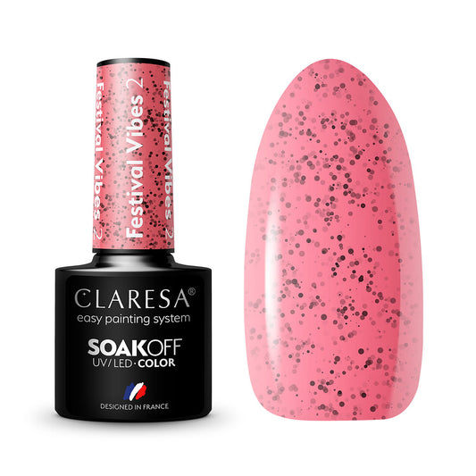 CLARESA Hybrid nail polish Festival Vibes 2 -5g