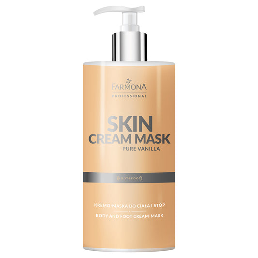 Farmona skin cream mask pure vanilla cream - body and foot mask vanilla 500 ml