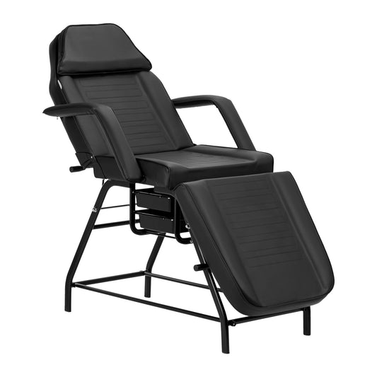 557A cosmetic chair with black trays