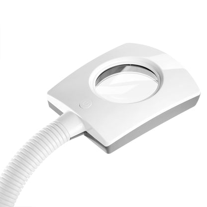 Giovanni wapozon with a D-21 magnifying lamp, white