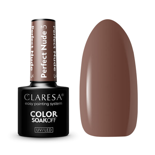 CLARESA PERFECT NUDE hybrid varnish 3 -5g