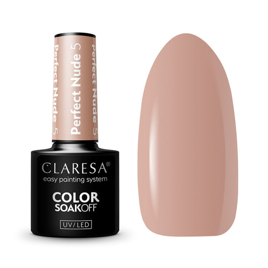 CLARESA PERFECT NUDE hybrid varnish 5 -5g