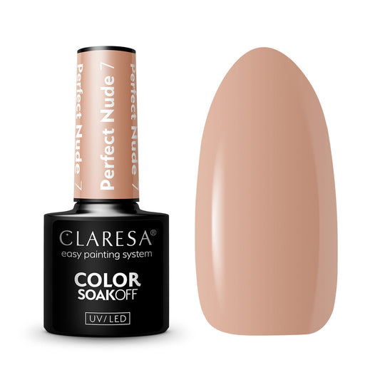 CLARESA PERFECT NUDE hybrid varnish 7 -5g
