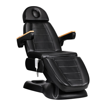 SILLON Lux 273b elektrické kosmetické křeslo, 3 motory, černé