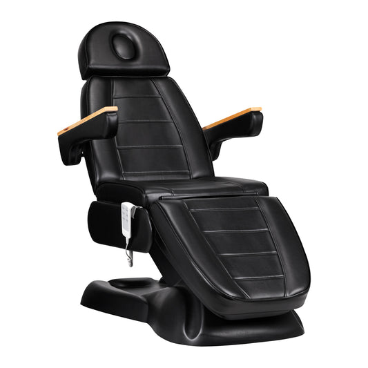 SILLON Lux 273b elektrické kosmetické křeslo, 3 motory, černé