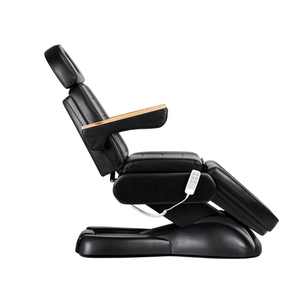 SILLON Lux 273b elektrické kosmetické křeslo, 3 motory, černé