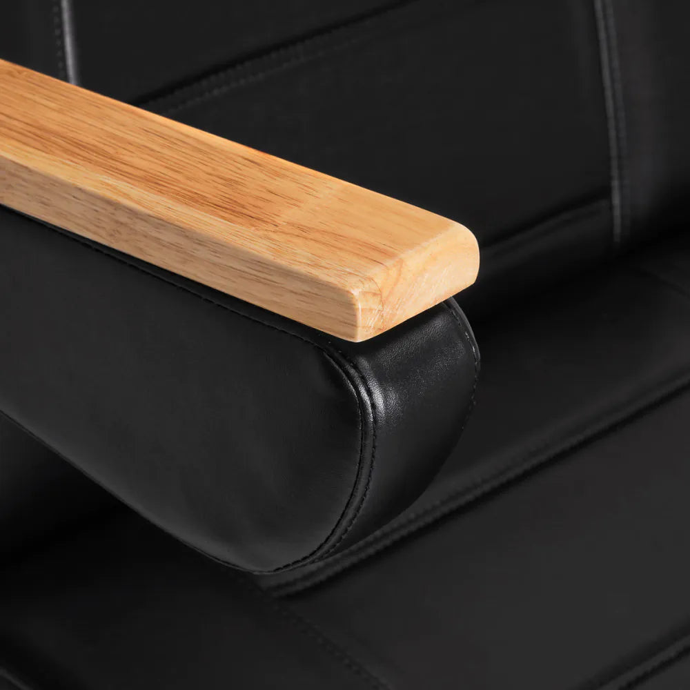 SILLON Lux 273b elektrischer Kosmetikstuhl, 3 Motoren, schwarz