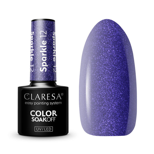 CLARESA Hybrid varnish SPARKLE 12 -5g
