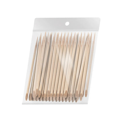 100 ks. Dřevěné tyčinky na manikúru a kutikulu 11,5 cm OCHO NAILS
