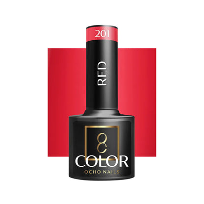 OCHO NAILS Hybrid-Nagellack rot 201 - 5 g