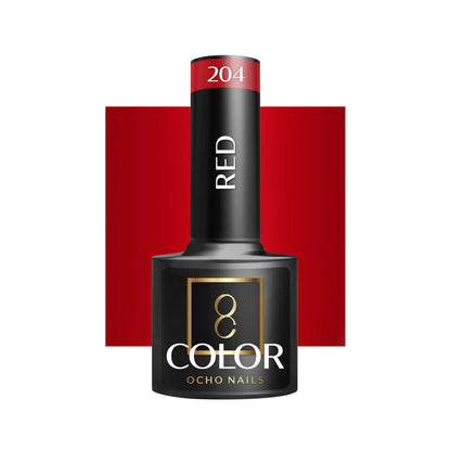 OCHO NAILS UV/LED Nagellack Rot 204 -5 g