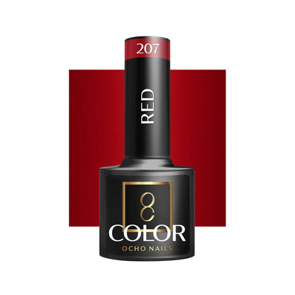 OCHO NAILS Hybrid-Nagellack rot 207 - 5 g